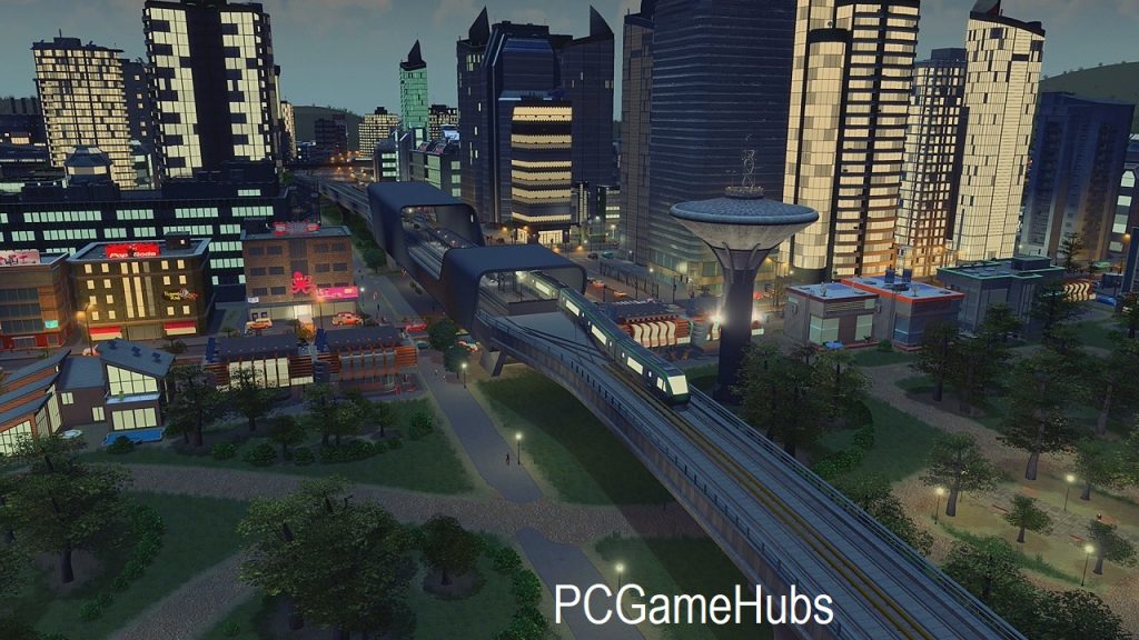 Cities Skylines Downtown to Countryside